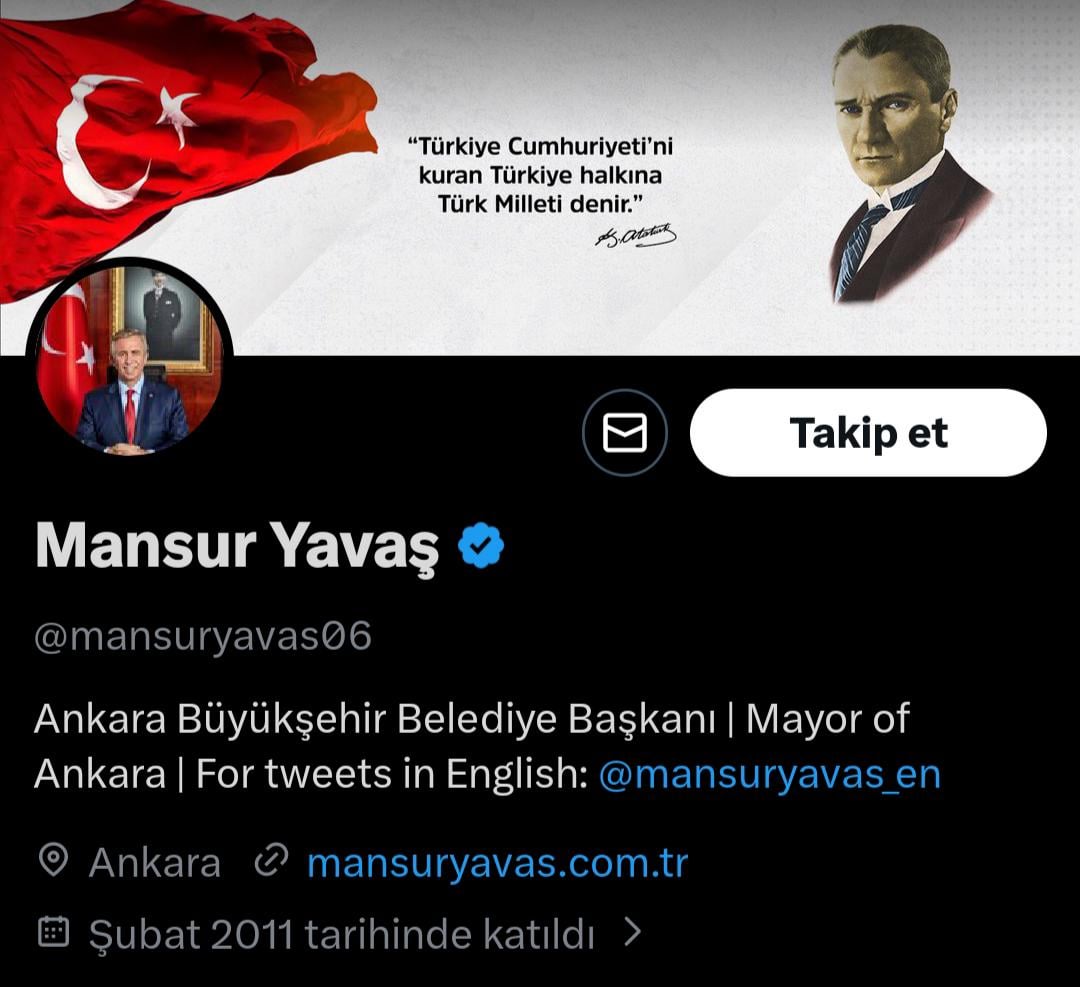 Mansur Yavaş, X profilinin kapak görselini değiştirerek ‘Anayasa ve vatandaşlık tanımı’ tartışmalarına göndermede bulundu.