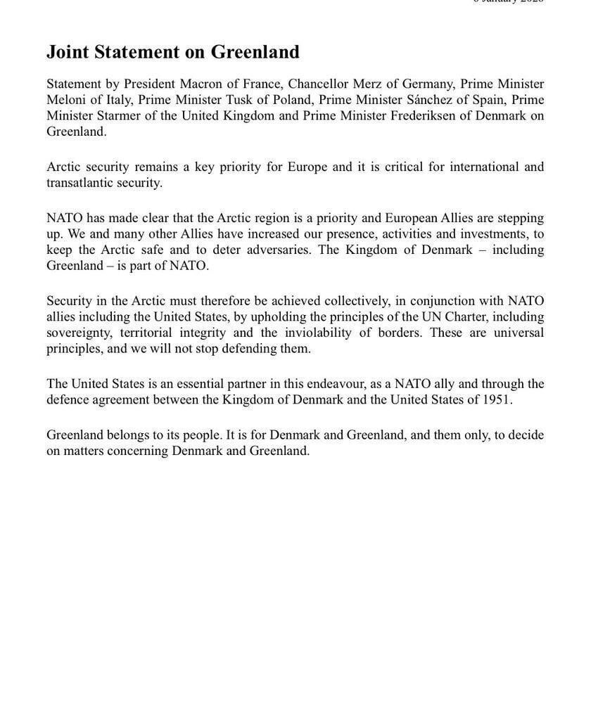 EU atsakymas JAV apie Grenlandiją. Kaip tai paveiks Lietuvą?