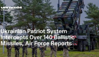 Ukrainian Patriot System Intercepts Over 140 Ballistic Missiles, Air Force Reports