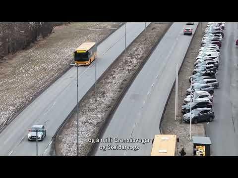 Borgarlínan og deiliskipulag Suðurlandsbrautar