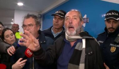 “Leiria é paisagem, se fosse Lisboa estava tudo lá, estamos a sofrer muito”: momento tenso durante visita de Marcelo à região