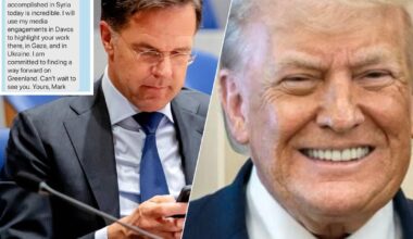 Trump deelt opnieuw persoonlijk bericht van Rutte: ‘Donald, wat jij hebt bereikt is ongelooflijk. Yours, Mark’