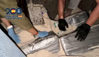 Spanish police seize record 10 tons of cocaine hidden in cargo of salt