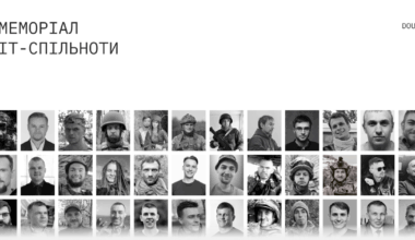 A memorial project to honor Ukrainian IT workers who died defending their country