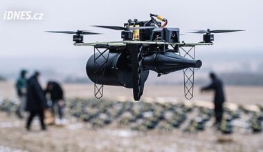 Ukořistili ruský dron, v Česku ho okopírovali. A zrodil se létající Jan Žižka