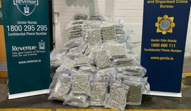 Gardaí and Customs seize €10m worth of cannabis in County Louth operation