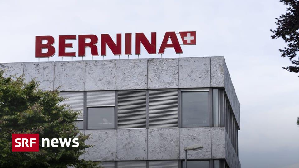 US tariffs and strong Swiss franc - Bernina sewing machines plan to relocate production to Thailand