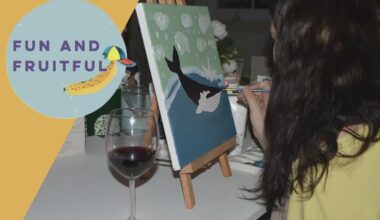 Where are some good places I can flyer my friends Sip and Paint Event for Baden?
