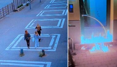 Se när tonårstjejerna utför branddåd – kopplas till Foxtrot