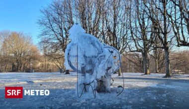Ausserordentlich kalte Nacht - Tiefkühlschrank Schweiz | In der Nacht auf Dienstag sanken die Temperaturen im Mittelland auf -10 bis -14 Grad. In den Alpen- und Juratälern wurden teils unter -20 Grad gemessen.