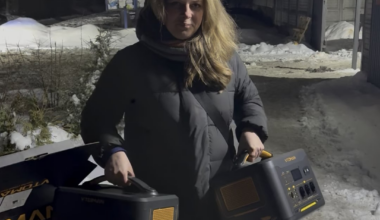 Hello Reddit! The four charging stations we paid for today have already arrived! I will soon be posting a video from the guys about receiving them. Until then, I send you all my warmest regards! Thank you for your support!