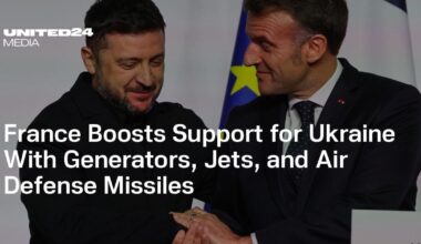 France Boosts Support for Ukraine With Generators, Jets, and Air Defense Missiles