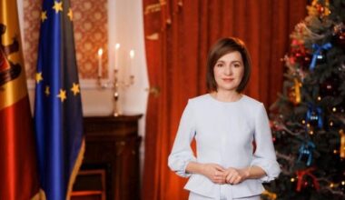 Maia Sandu, mesaj de Crăciun pe stil vechi: Să avem pace în suflet și oameni dragi aproape