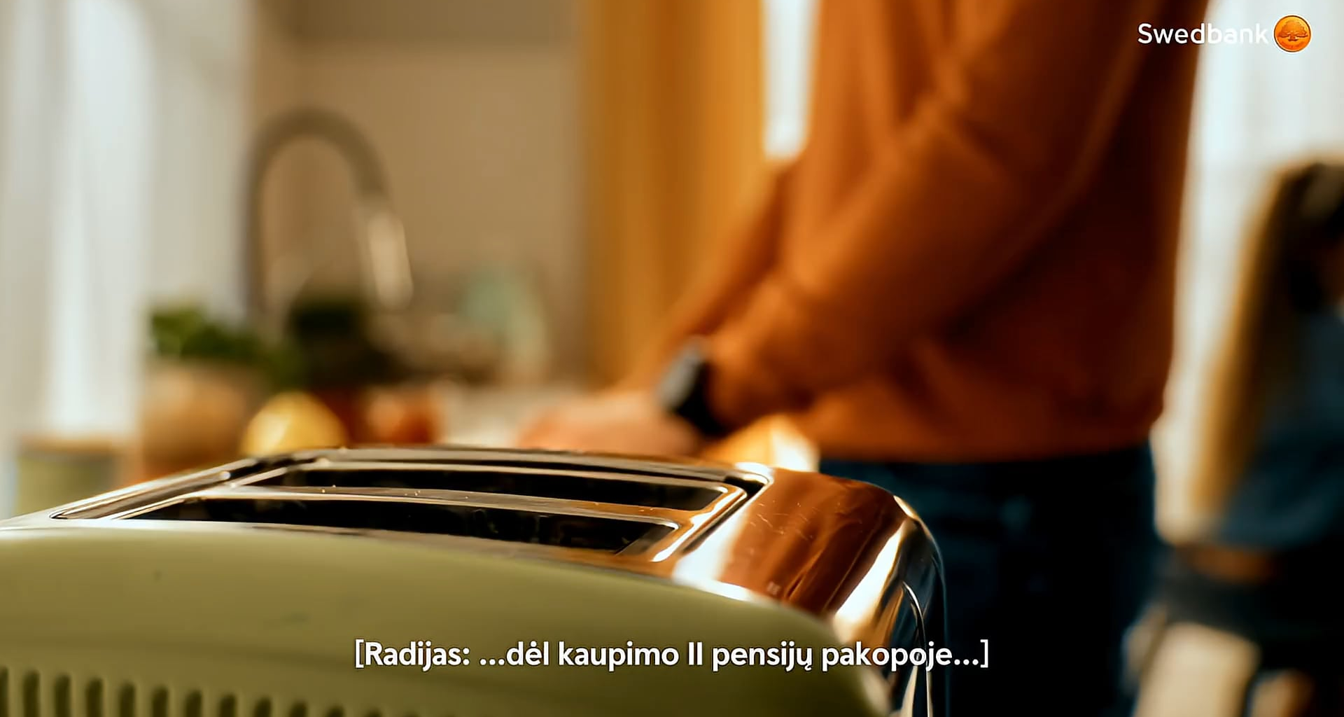 „Swedbank“ II pakopos „please neišeikit“ reklama. Kaip ji jums?