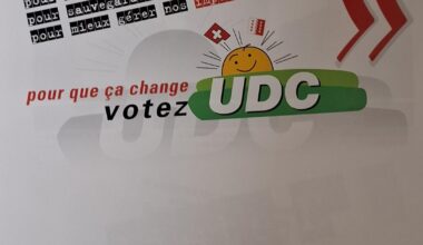 2005 UDC electoral campaign in Valais, found the flyer in an old unused letter box