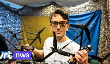 Brusselse vrijwilligers bouwen drones voor Oekraïense frontlinie: "Eén drone kan 10 mensenlevens redden" | VRT NWS: nieuws
