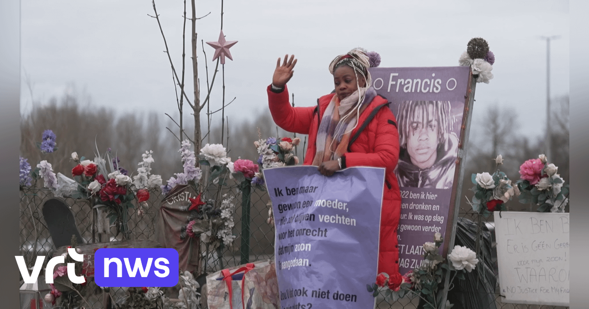 Moeder van verongelukte Francis staat al een jaar elke dag op de brug van Temse: "Ik zal blijven vechten voor het onrecht dat mijn zoon is aangedaan"