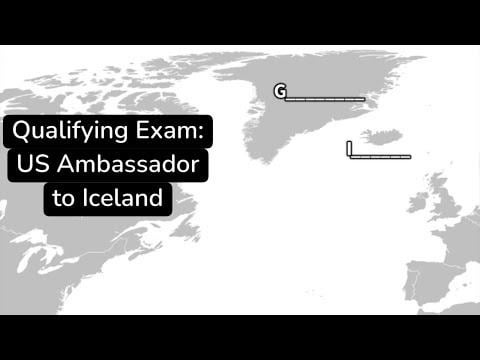 Take this quiz and you could be the next US ambassador to Iceland!