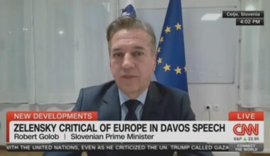 Premier Golob za CNN: "Evropa je končno pokazala nekaj hrbtenice"