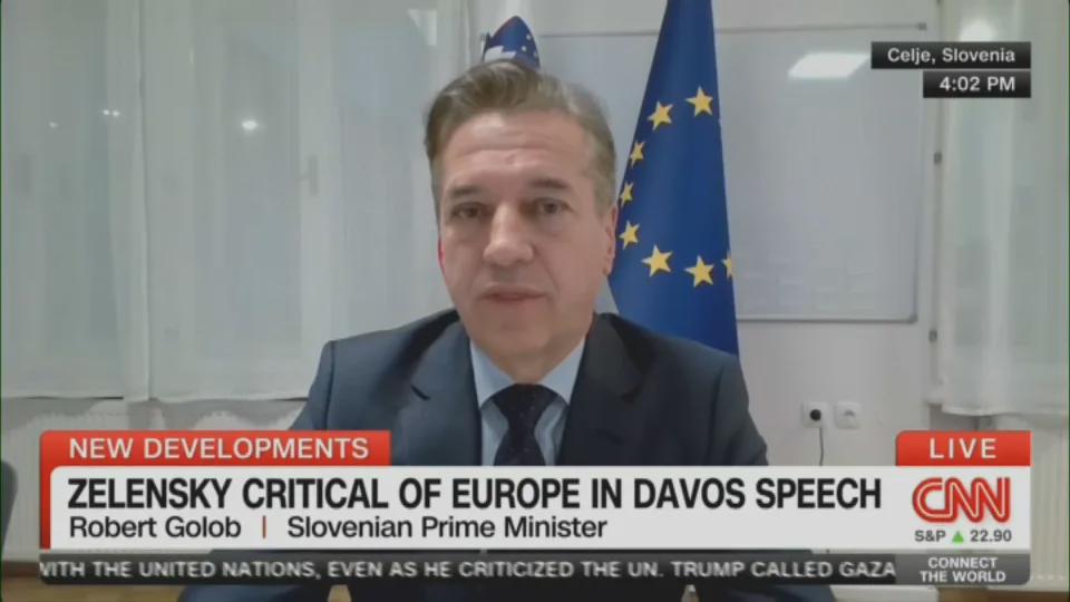 Premier Golob za CNN: "Evropa je končno pokazala nekaj hrbtenice"