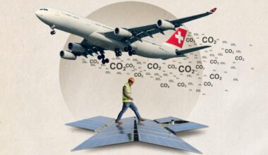 Frequent flying wipes out Zurich residents’ green gains at home