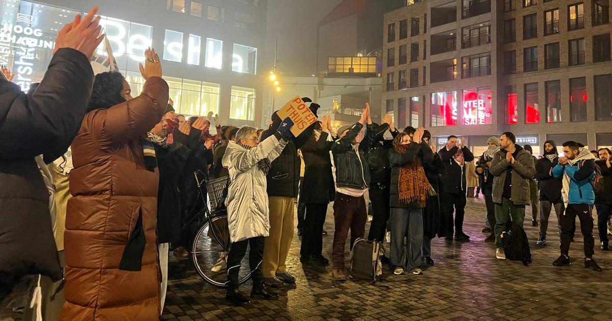 Demonstratie in Utrecht tegen politiegeweld na incident Bollendak
