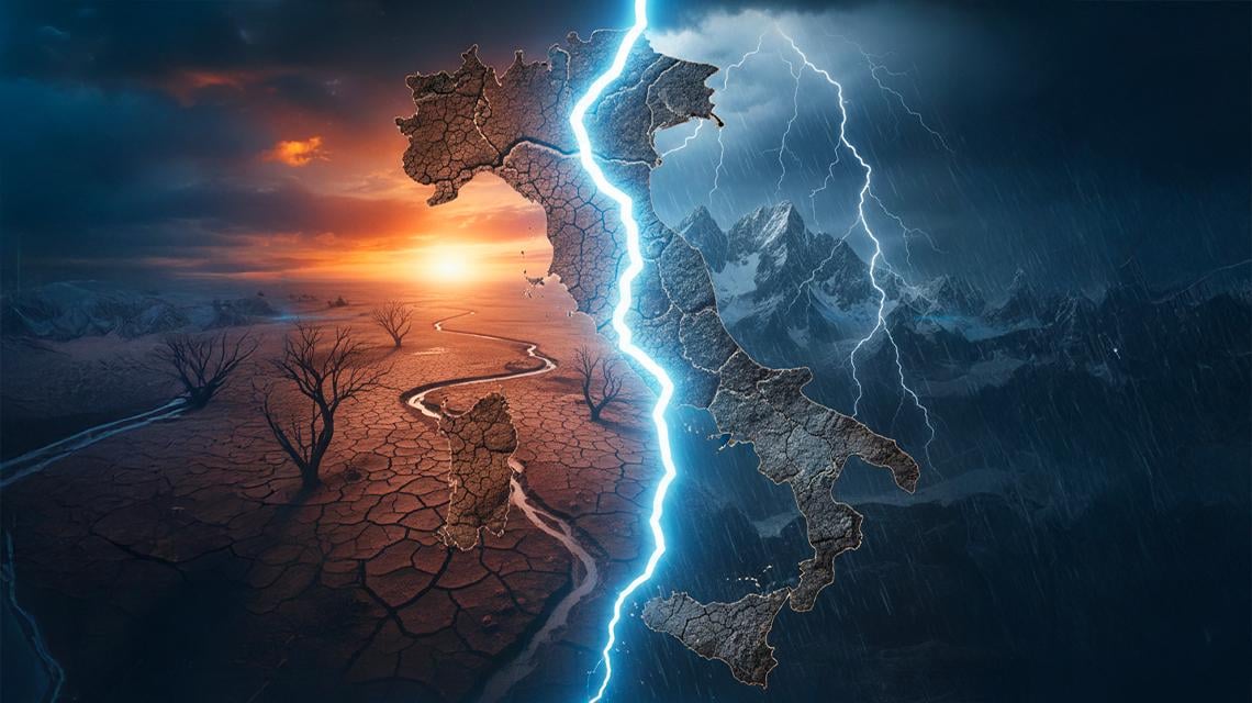 Studio ENEA: entro la fine del secolo, l’Italia e tutto il bacino del Mediterraneo saranno interessati da un generale aumento delle temperature e da una riduzione media delle precipitazioni