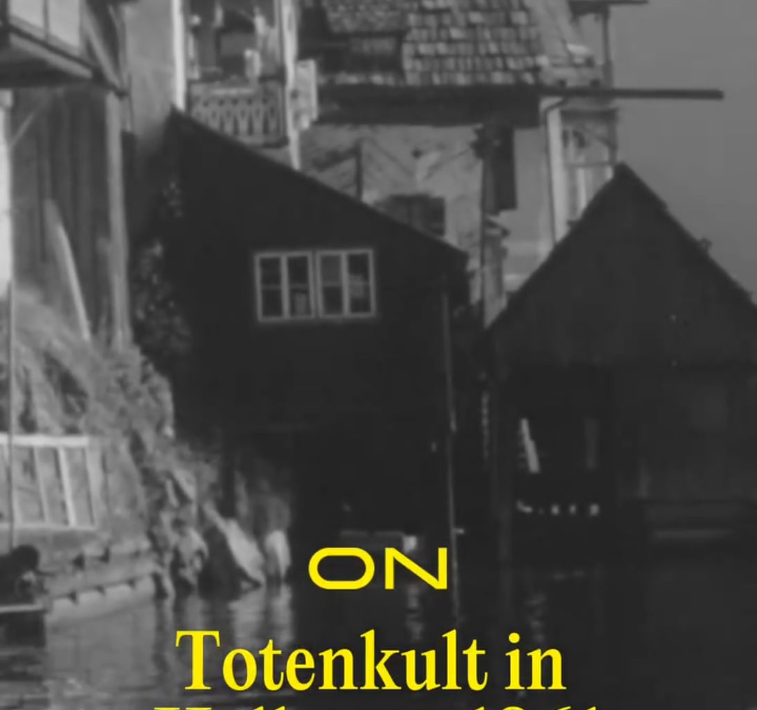 Totenkult in Hallstatt 1961