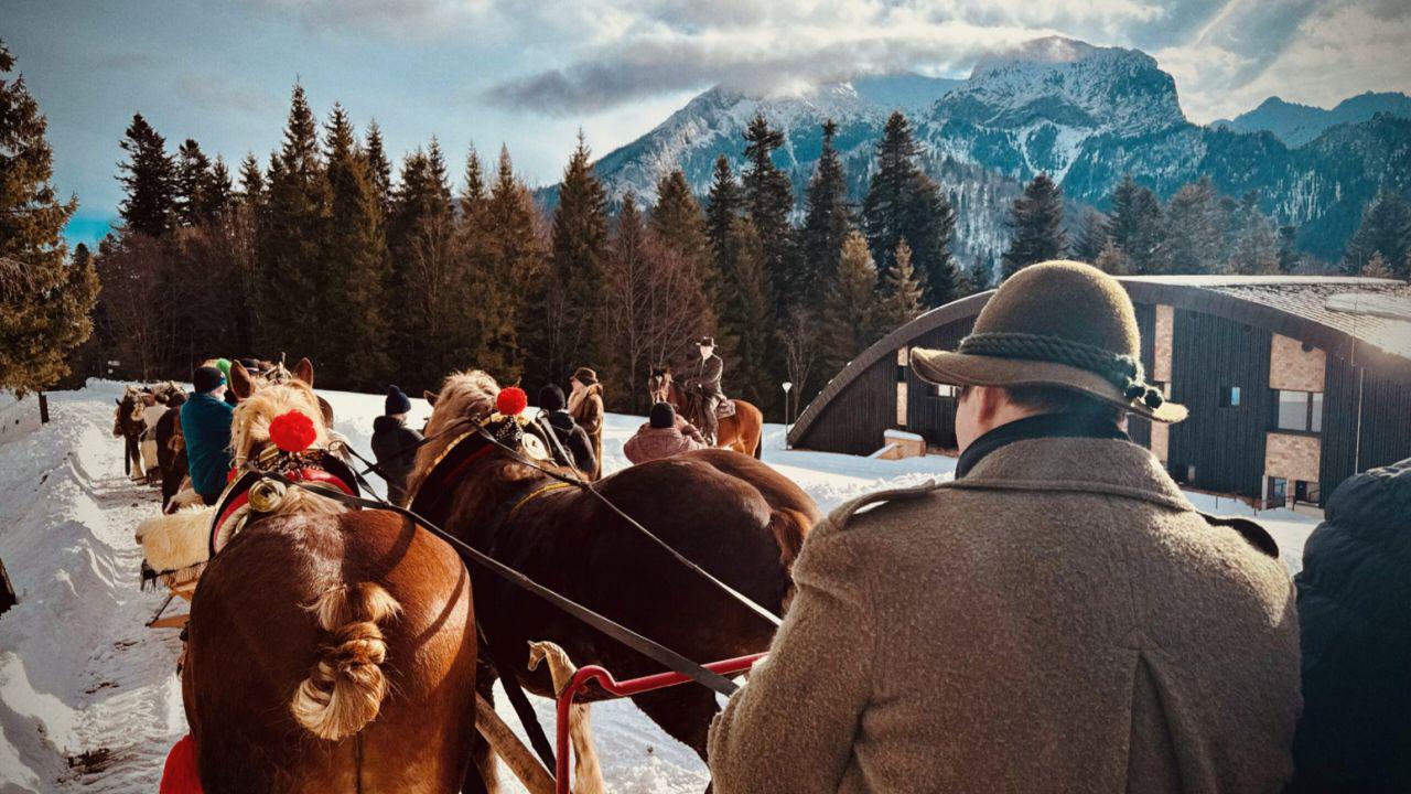 Slovakia launches horse-drawn ‘adventure’ route to open long-closed area of Tatra mountains