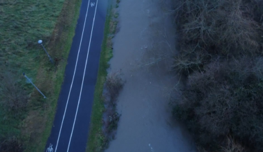 Tolka Valley Park from Drone Today