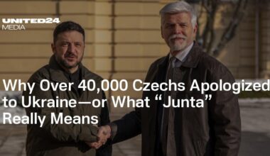 Why Over 40,000 Czechs Apologized to Ukraine—or What “Junta” Really Means