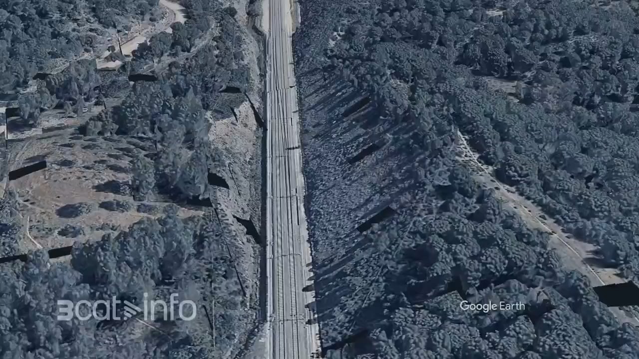 Recreación por TV3 de el accidente en Adamuz
