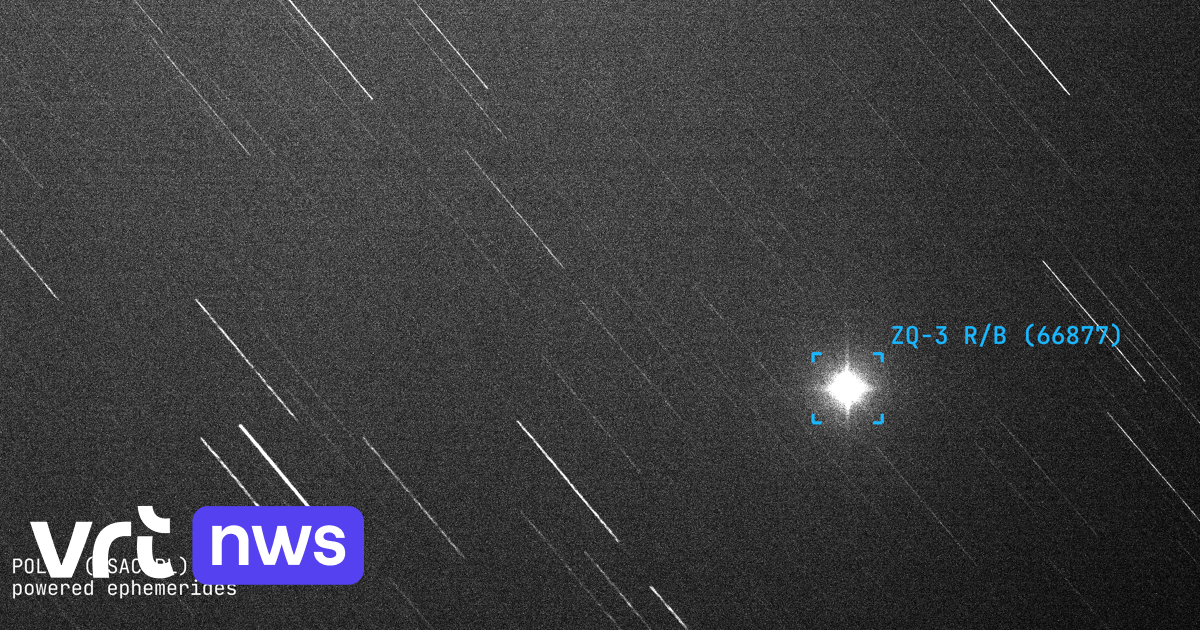 Kans dat er vanochtend ruimtepuin uit de lucht valt boven België
