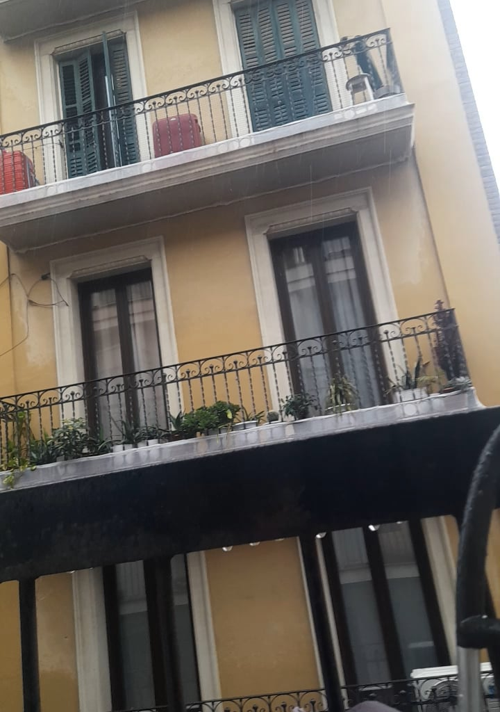 Heavy rains in Barcelona