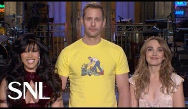 Alexander Skarsgård SNL promo