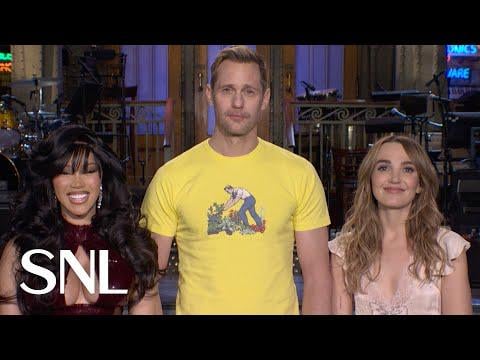 Alexander Skarsgård SNL promo