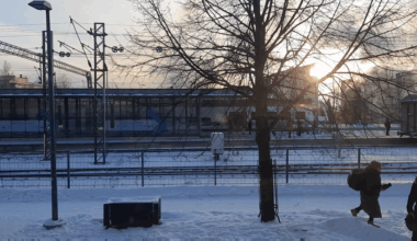 Steam Locomotive Ukko-Pekka is on the way to Helsinki