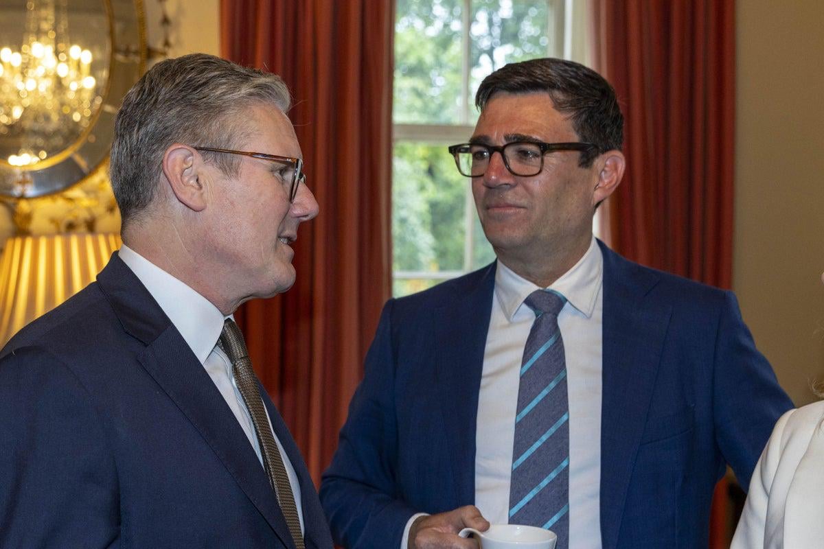 Burnham can be a Labour MP again but not yet, Starmer hints