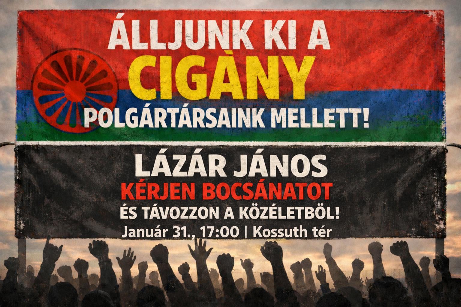 Szombat 17:00, Kossuth tér; aki keresné az esemény linkjét, itt van!