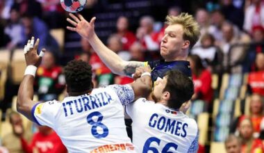Europeu de andebol: Portugal vence a Suécia (36-35) e faz história com o quinto lugar