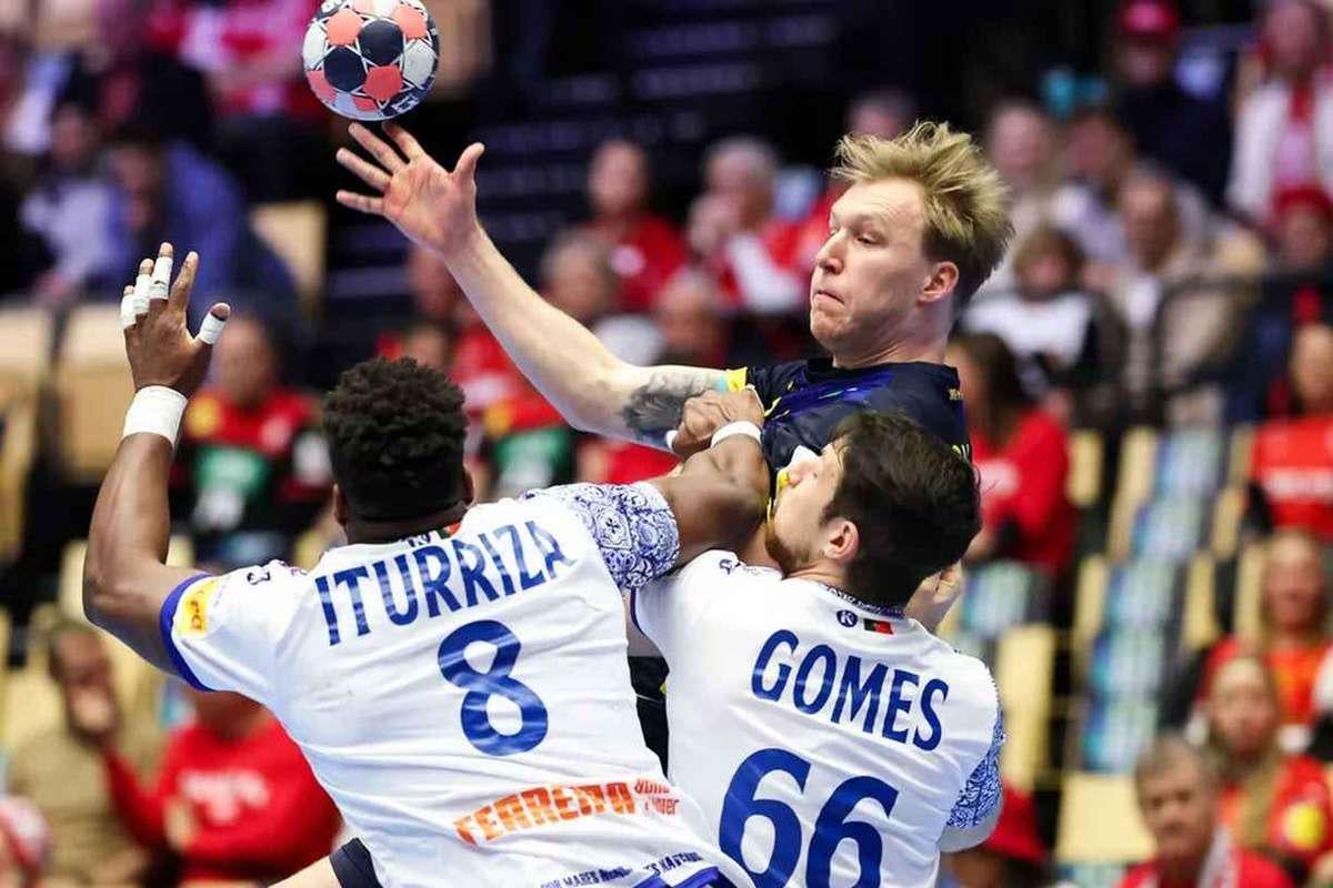 Europeu de andebol: Portugal vence a Suécia (36-35) e faz história com o quinto lugar