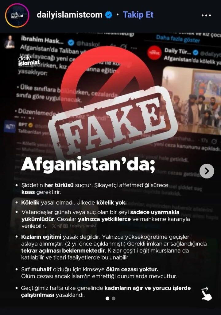 NOT: Afganistan'da köleliğin yasallaşmasına dair gerçekleri araştıranlara: Bu bir spekülasyon değil, bu gerçek bir olay.