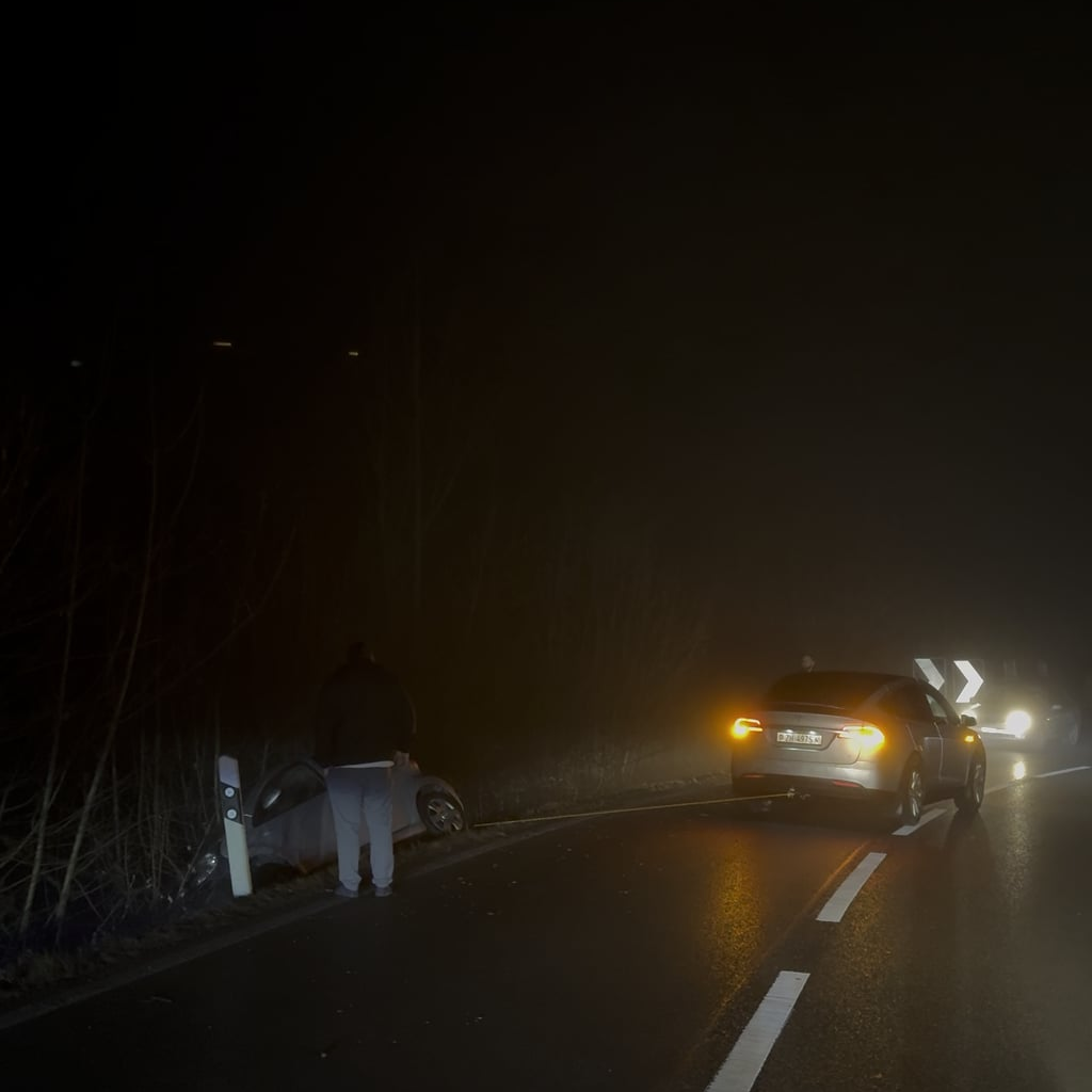 Foggy weather in Zurich