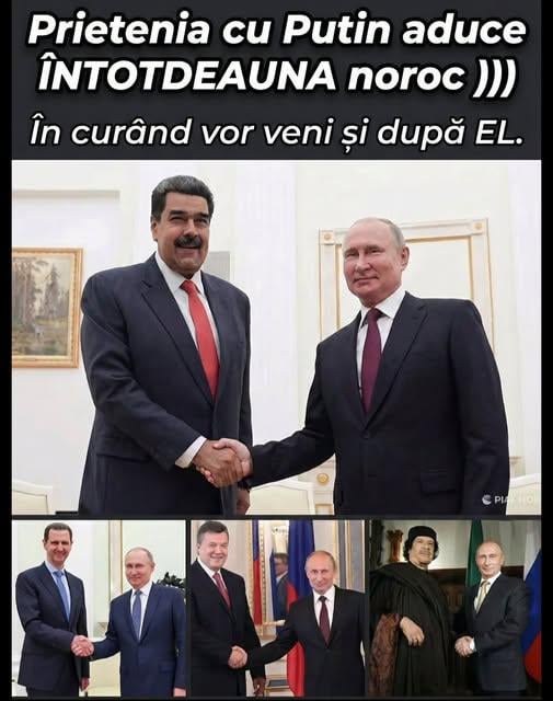 Daca esti prieten cu Putin, ai belit-o