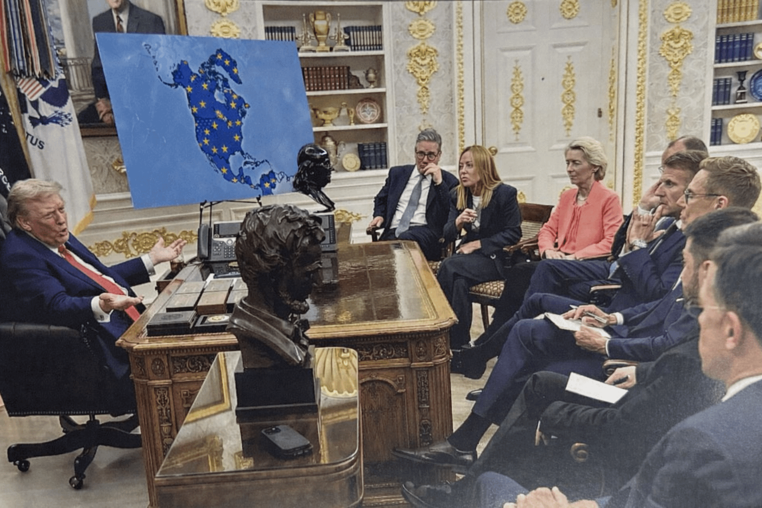 Europos lyderiai pristato idėją trumpui