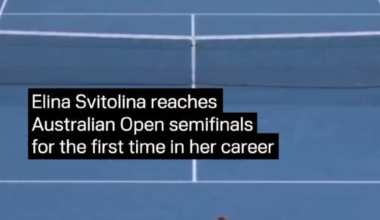 Elina Svitolina defeats Coco Gauff to reach the Australian Open semifinals