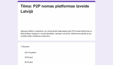 🔍 Palīdziet ar pētījumu: īsa aptauja par tiešsaistes platformām