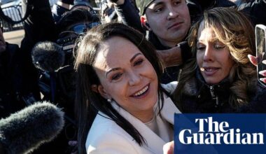 María Corina Machado says she presented Trump with her Nobel peace prize medal