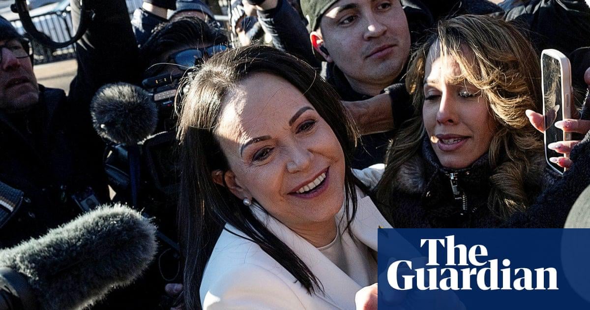 María Corina Machado says she presented Trump with her Nobel peace prize medal