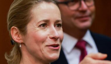 Politico: Kaja Kallas ütles, et asjade seis maailmas on selline, et peaks jooma hakkama - Delfi